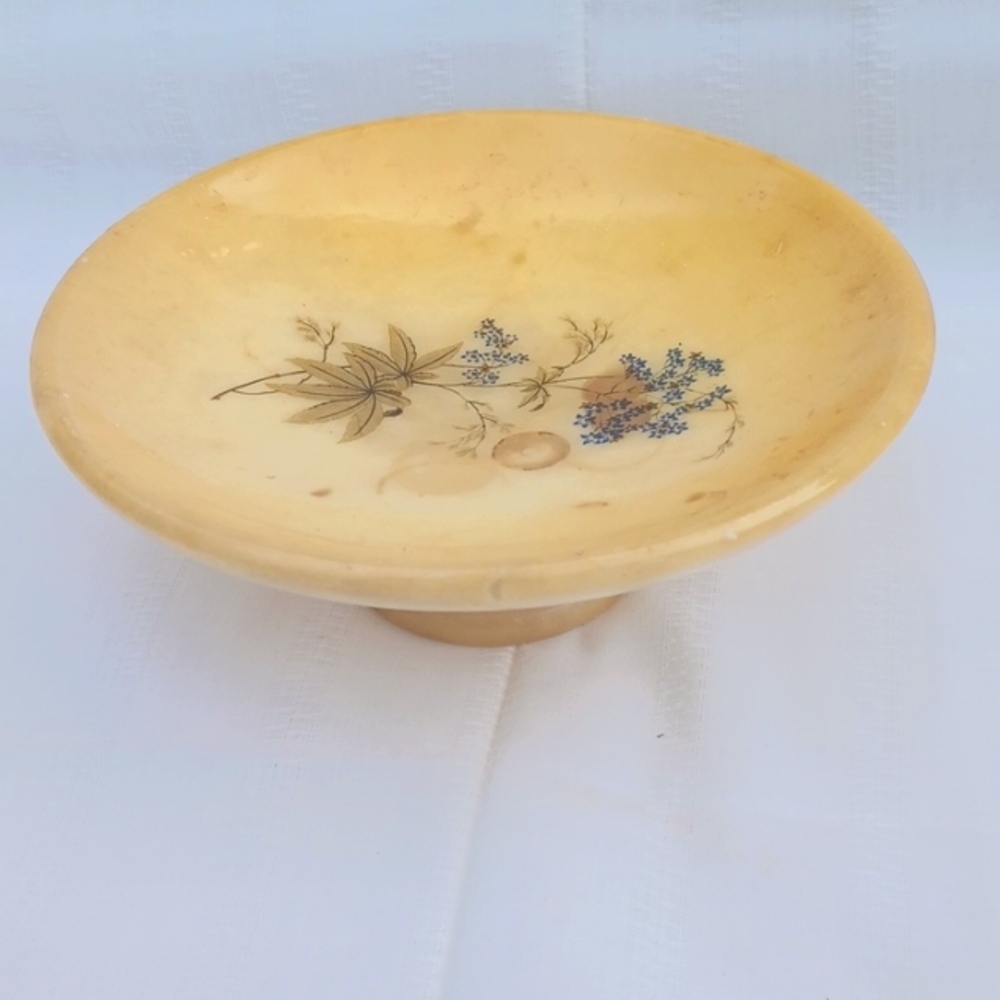 Alabaster Italian compote